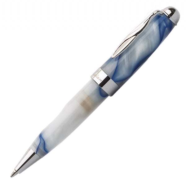 Laban Small Resin Oyster Blue Ballpoint Pen