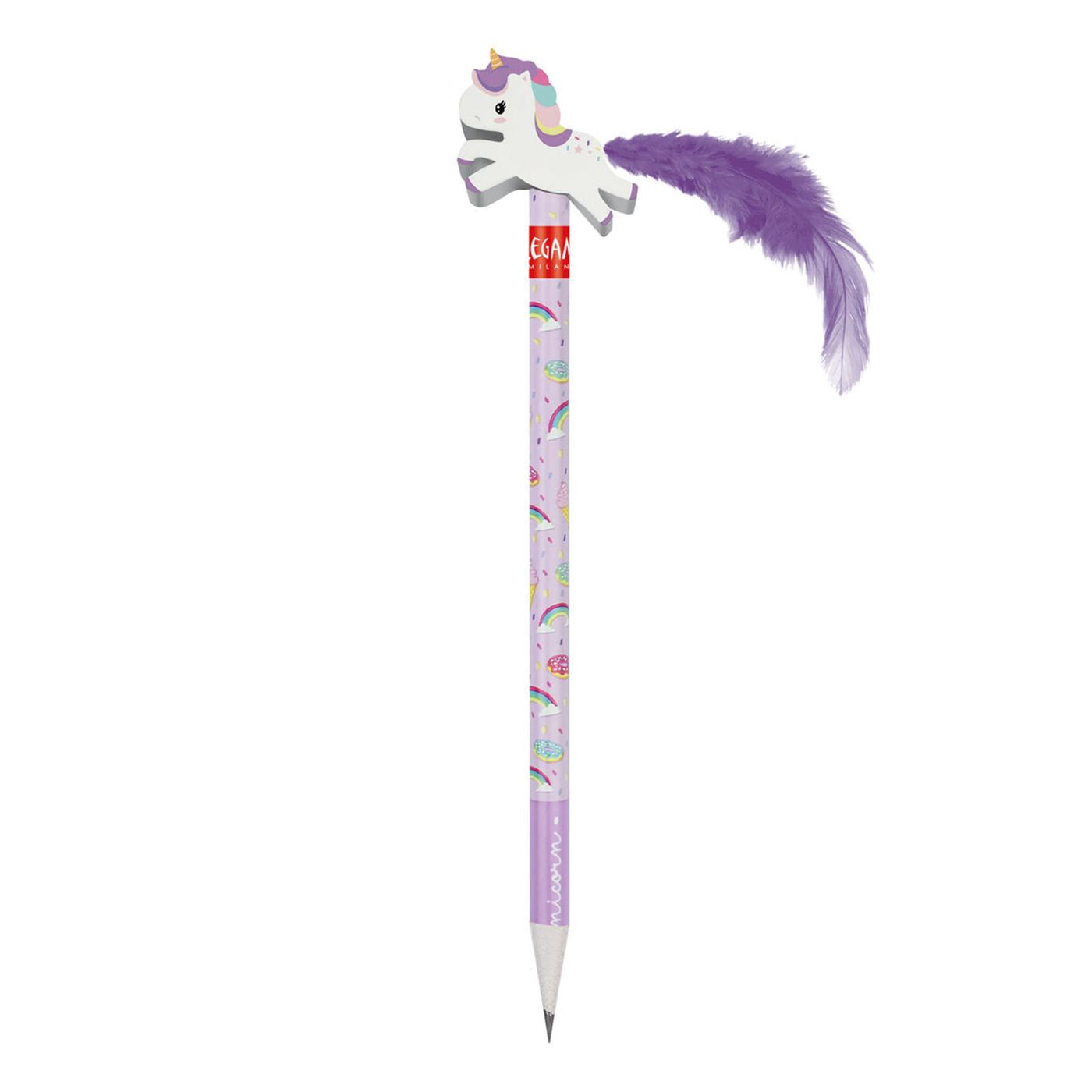 Unicorn Legami Pencil with Eraser