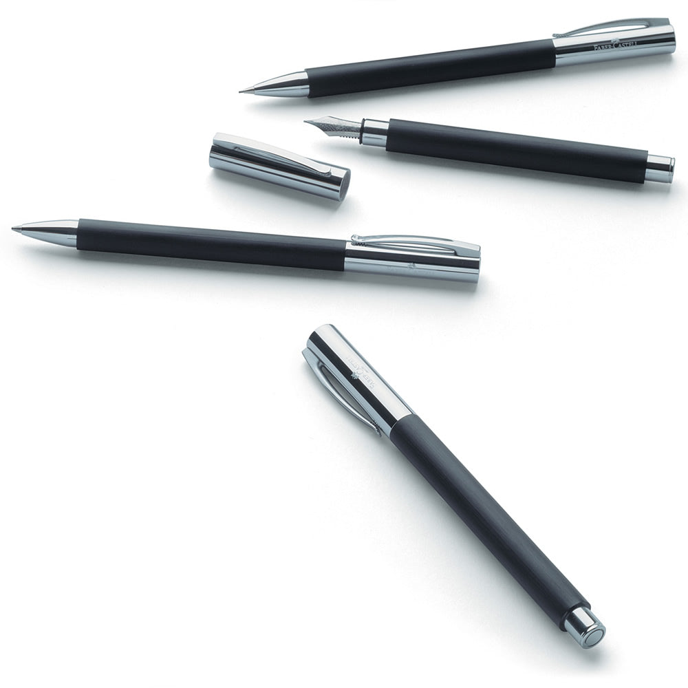 Faber-Castell Ambition Black Twist Ballpoint Pen