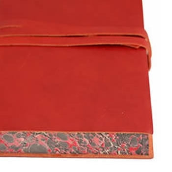 Chianti Large Red Leather Journal