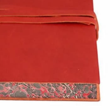 Chianti Medium Red Leather Journal