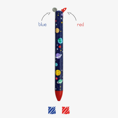 Two Colour Ballpoint Legami Pen - Space