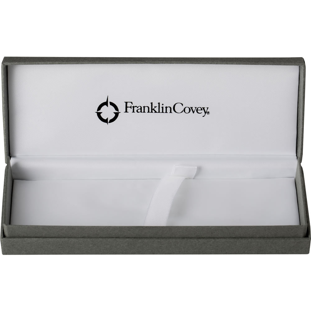 Franklin Covey by Cross - Greenwich Chrome & Satin Ballpoint Pen