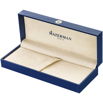 Waterman Hemisphere Matt Black Gold Trim Rollerball & Fountain Pen Set