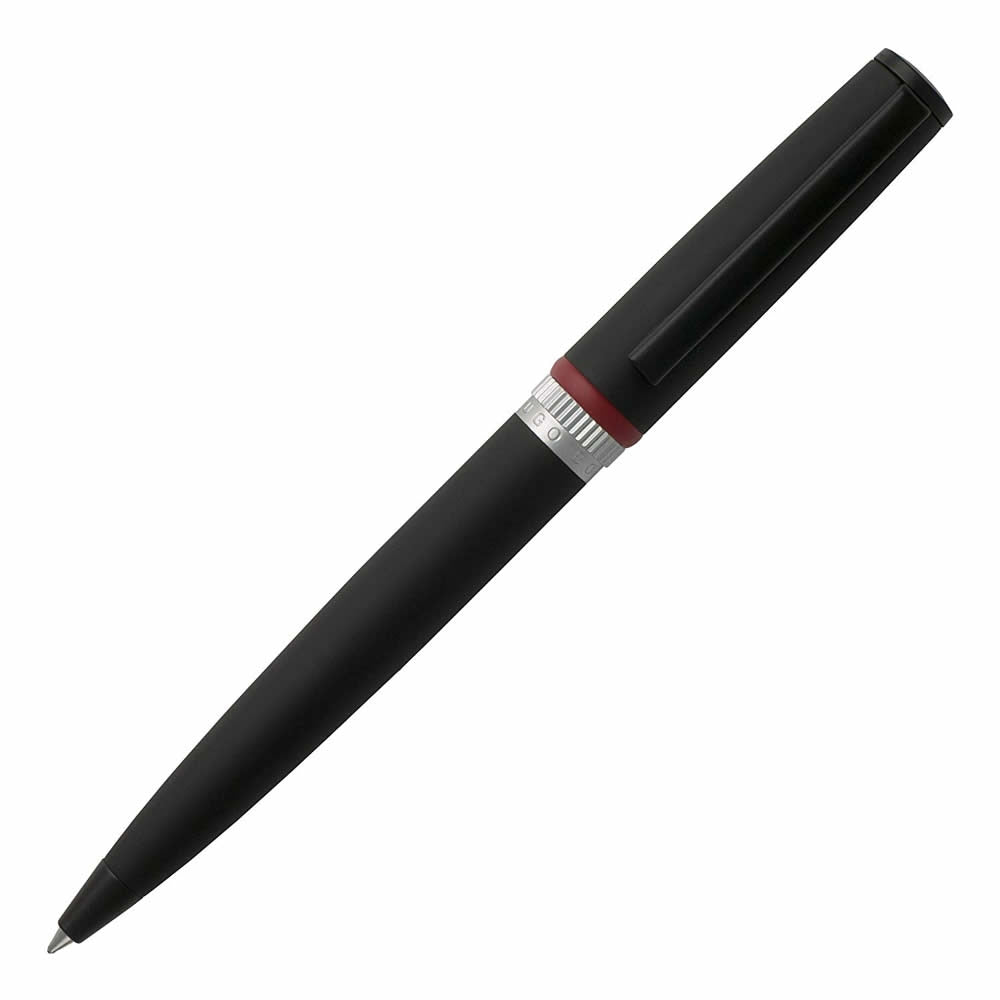Hugo Boss Gear Black Ballpoint Pen