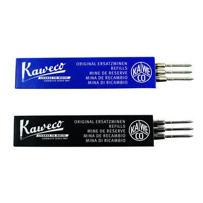 Kaweco G2 Refills for Ballpoint Pens in Black or Blue - 3 Pack
