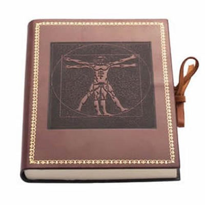 Leonardo Da Vinci Brown Journal