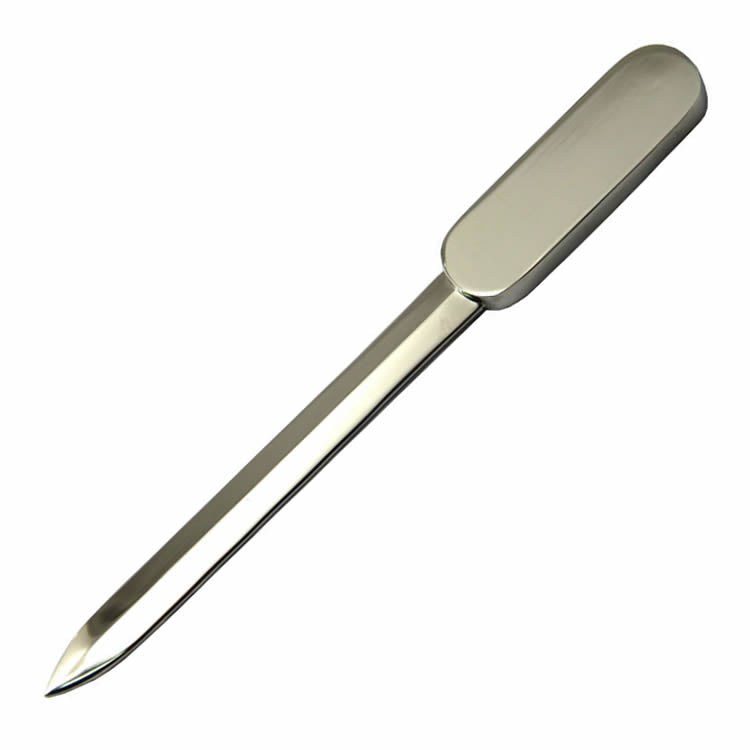 Silver Plated Round Handle Letter Opener