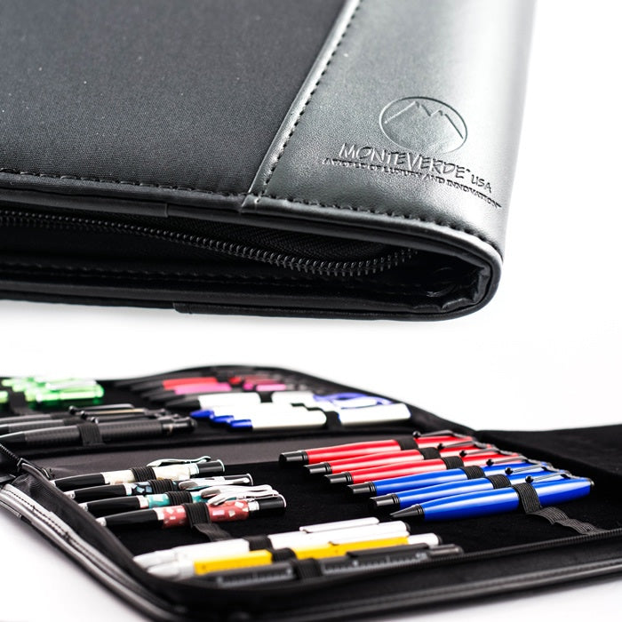 Monteverde 36 Slot Pen Case with Zipper