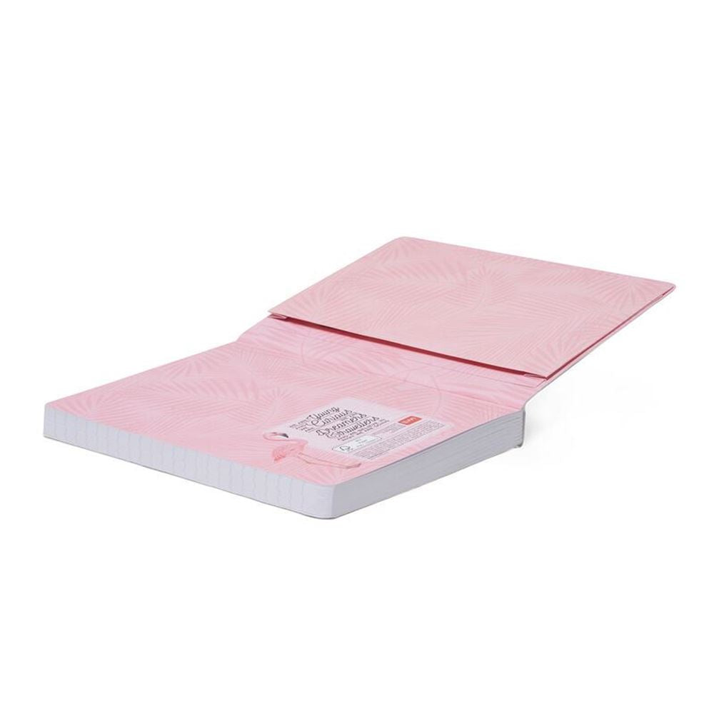 Legami Medium Flamingo Notebook - Lined