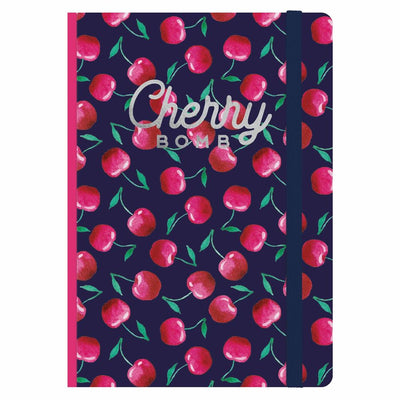 Legami Medium Cherry Bomb Notebook - Lined