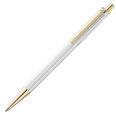 Waldmann Eco Sterling Silver Ballpoint Pen With 24ct Gold