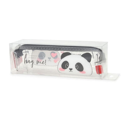 Transparent Legami Pencil Case - Panda