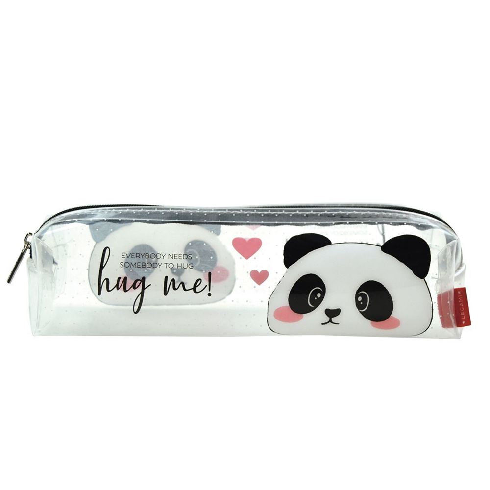 Transparent Legami Pencil Case - Panda