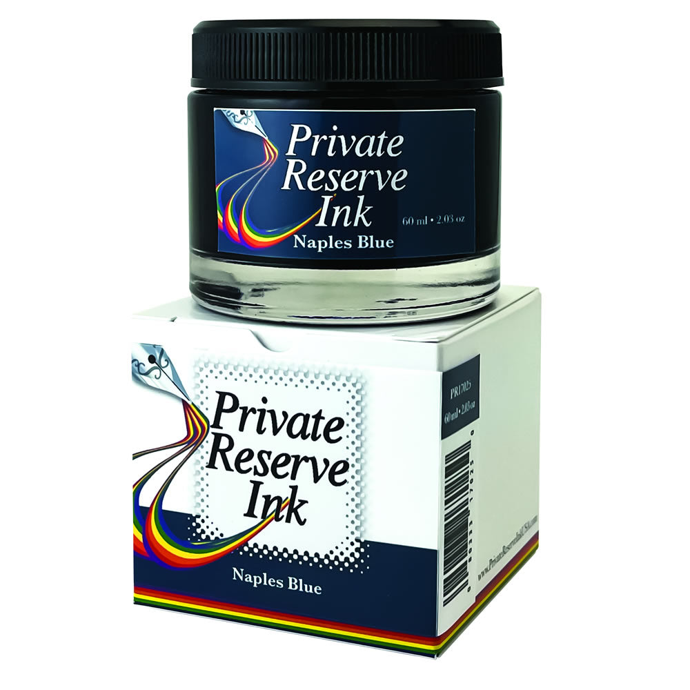 Private Reserve Bottled Ink in Naples Blue - 60ml