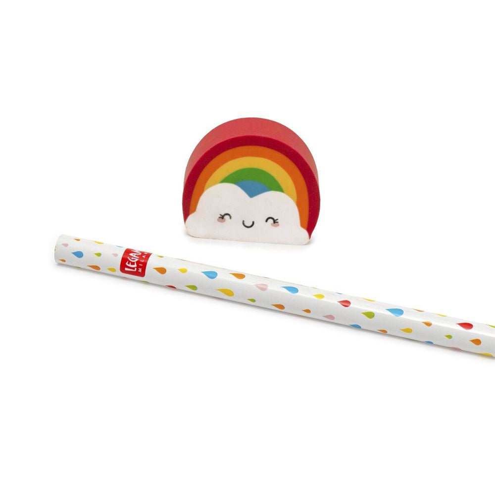 Legami After Rain Comes The Rainbow Pencil with Eraser