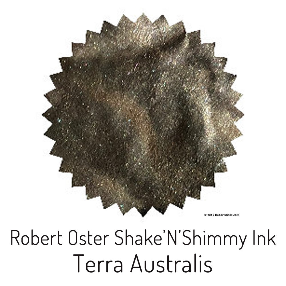 Robert Oster Shake'N'Shimmy Shimmering Ink - Terra Australis 50ML