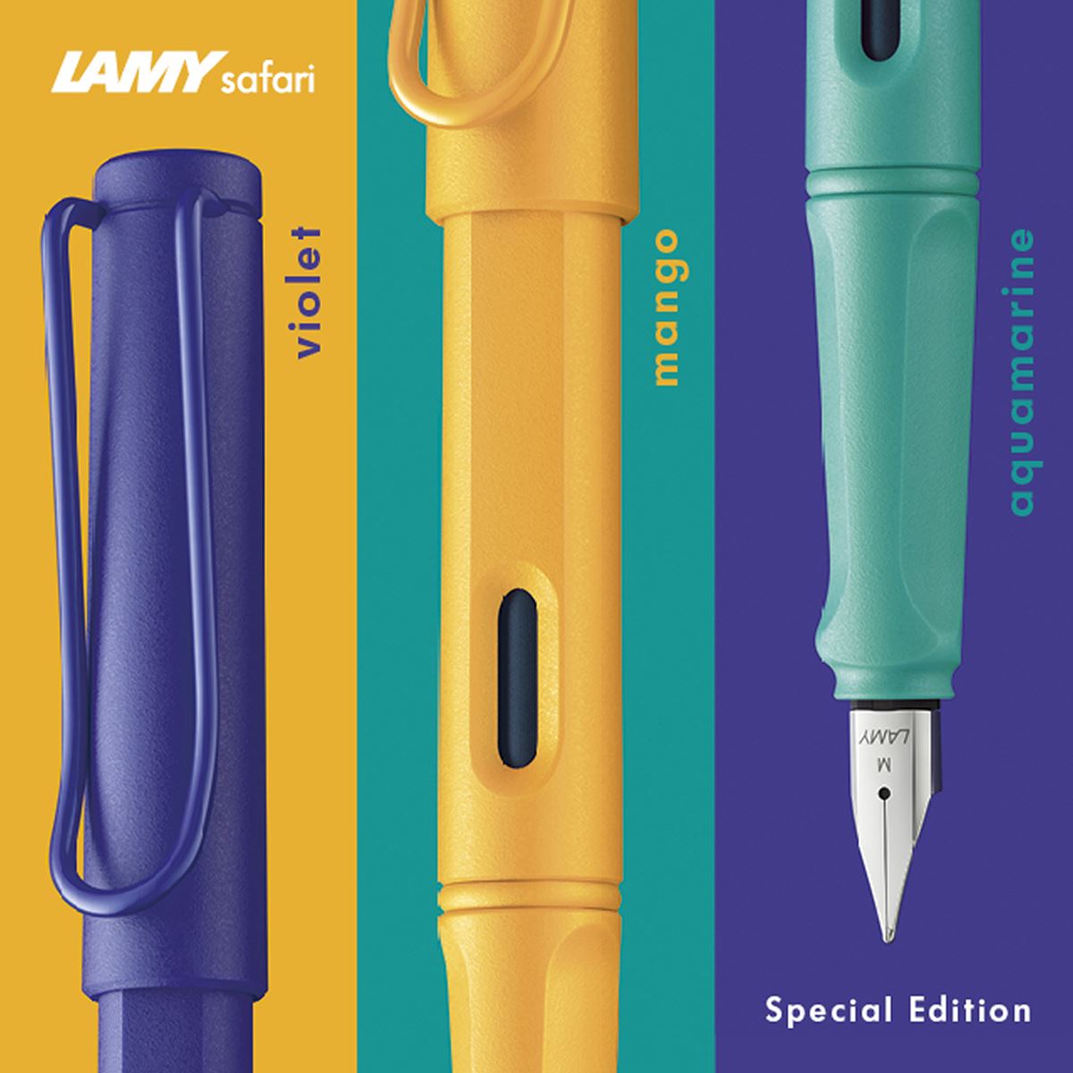 Lamy Safari Special Edition Aquamarine Fountain Pen