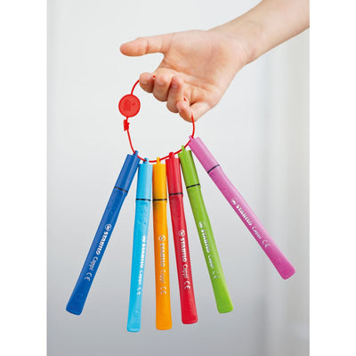 STABILO Cappi Colouring Pens - Set of 18 Felt Tips